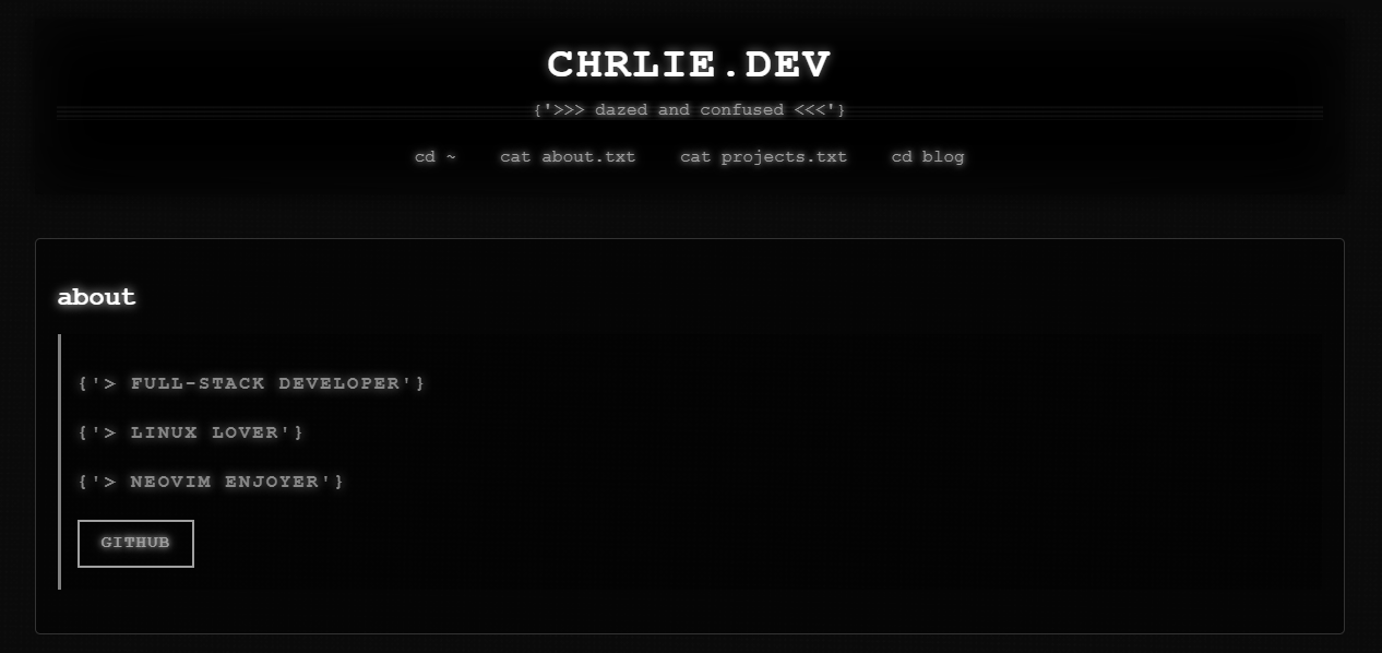 Blog Website Screenshot